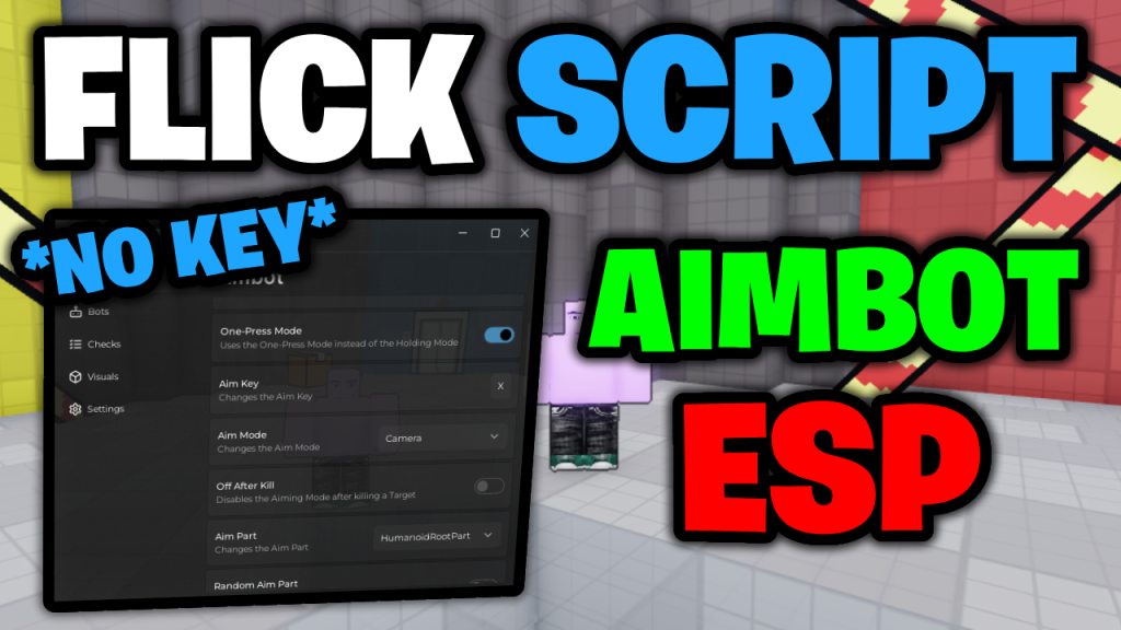 ⭐🔫 Flick Script NO KEY 🔑 – Aimbot, ESP & More! [Works On Mobile & PC] ROBLOX