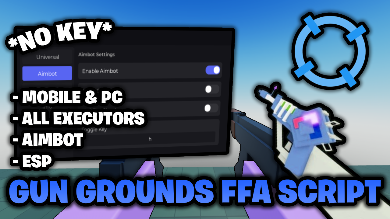 🔫 Gun Grounds FFA Script *NO KEY* – Aimbot, ESP, Fly, Speed & More! (Mobile & PC)